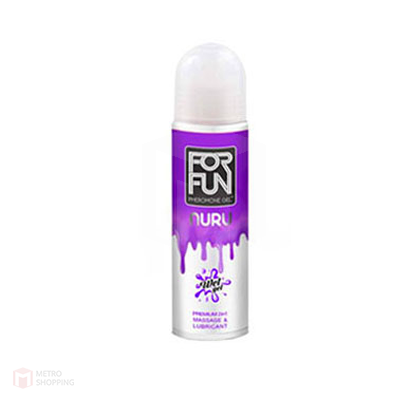 ForFun เจลหล่อลื่นฟอฟัน ฟีโรโมน Premium 2in1 Massage & Lubricant 85 ml. สูตร Nuru
