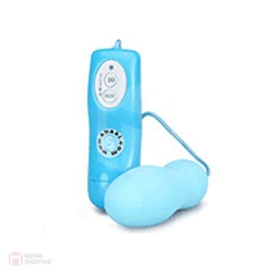 Shaki 10 Function Soft Bullet Blue VIBRATING  ถูกและดี ความเพลิดเพลินสูงสุดสำหรับคุณผู้ชาย ของเล่น