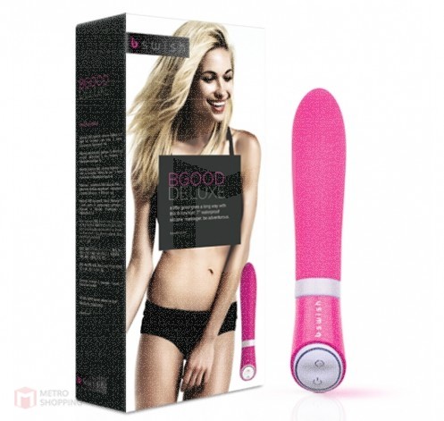 B SWISH BGOOD DELUXE HOT PINK ทำจากซิลิโคนเกรดพรีเมี่ยม ระบบสั่นขนาดมาตรฐาน 