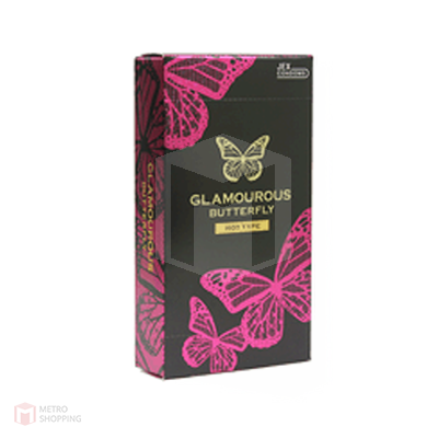 ถุงยางญี่ปุ่น JEX Glamourous Butterfly - Hot Type