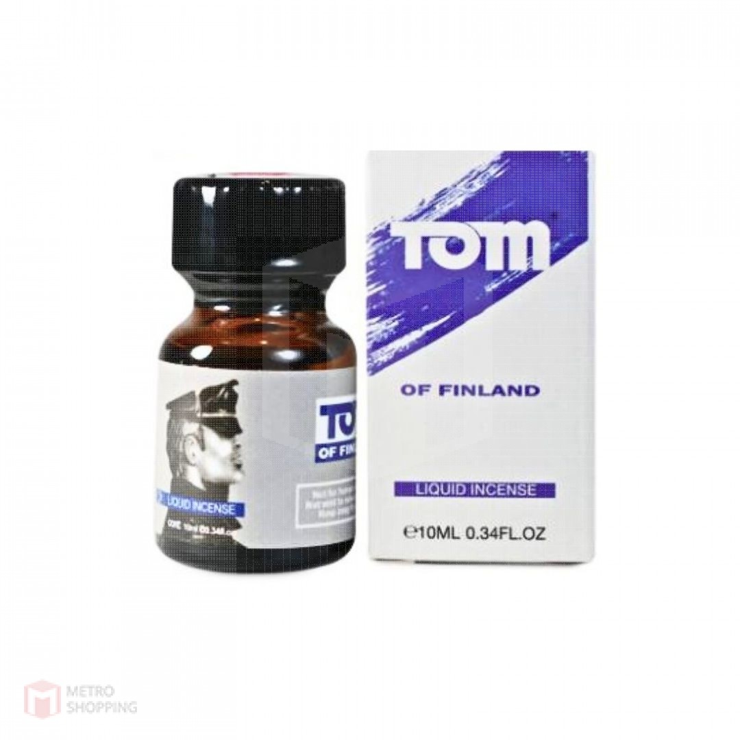 TOM OF FINLAND BLUE WHITE Premium Poppers PWD Original 10ml ทอม ออฟ ฟินแลนด์ พรีเมี่ยม ป๊อปเปอร์