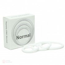 Toynary CR01 Normal - 100% Silicone Cock Rings White (ห่วงรัดโคน) เครื่องประดับอย่างหนึ่งสำหรับผู้ชาย เพื่อความเท่ อึด ทน นาน