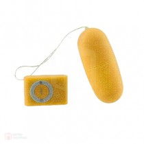 Vibrating Egg Remote Control (Yellow) ถูกและดี ความเพลิดเพลินสูงสุดสำหรับคุณผู้ชาย ของเล่น