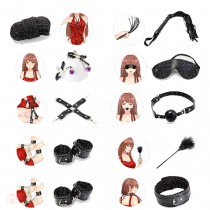 BDSM Sets (เครื่องพันธนาการ 10 ชิ้น)