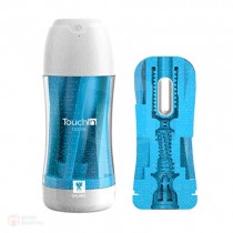 TouchIn Vibrator Cup (Ocean Blue สีฟ้า สั่น ชาร์จ USB))