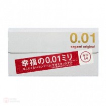 ถุงยางญี่ปุ่น Sagami Original 001  box of 5