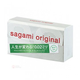 ถุงยางญี่ปุ่น Sagami Original 0.02 box of 12