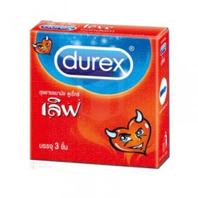 ถุงยางอนามัย Durex Love (ราคาประหยัด)