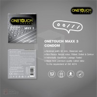 ถุงยางอนามัย One Touch Mixx 3 (ปุ่มและขีด)