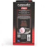 Fleshlight Vibro ทำจากซิลิโคนเกรดพรีเมี่ยมที่นุ่มนวลให้สัมผัสที่ยืดหยุ่นนุ่มสบาย