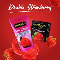 One Touch Lubricant Gel Personal Strawberry 75 ML (เจลหล่อลื่นวันทัชสตรอเบอรี่)