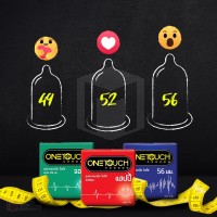 ถุงยางอนามัย One Touch 56 (ผิวเรียบ ไซต์ 56)