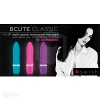 B Swish Bcute Classic Purple (New) ของเล่นระบบสั่นขนาดมาตรฐาน ปรับระดับความแรงได้ 