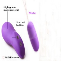 Remote Jump Egg Vibrator (Blue) 