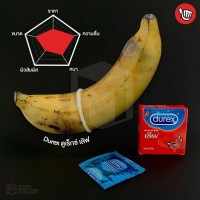 ถุงยางอนามัย Durex Love (ราคาประหยัด)