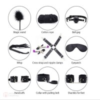 BDSM Sets (เครื่องพันธนาการ 10 ชิ้น)