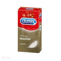 ถุงยางอนามัย Durex Fetherlite Box of 12 (แบบบาง)