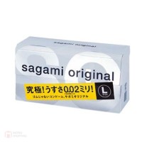 ถุงยางญี่ปุ่น Sagami Original 0.02 L-size box of 12 