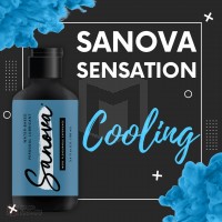 Sanova Sensation Cooling เจลหล่อลื่นซาโนว่า สูตรน้ำ ให้ความรู้สึกเย็น สดชื่น